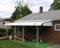 A White Aluminum Awning in Glen Mills, PA