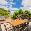 How High Should Your Awning Be Above An Outdoor BBQ Station?